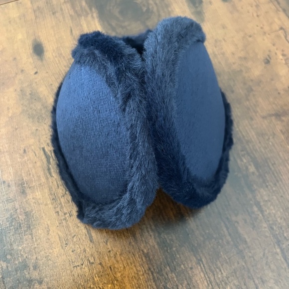 NWT Unisex Velvet Thick Ear Muffs, Tan/Brown, comfortable Warm Ear Protection - Picture 4 of 7